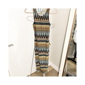 Boutique midi flattering summer dress